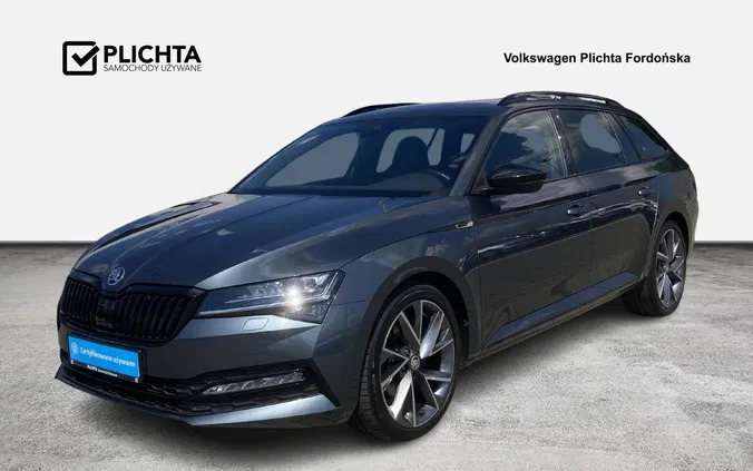 skoda Skoda Superb cena 129900 przebieg: 83554, rok produkcji 2020 z Milanówek